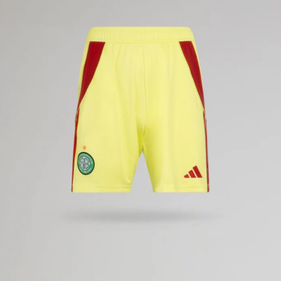 Celtic 2025-26 Yellow GK shorts