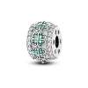 Four-Leaf Clover Silver Charm Bead (Irish Luck)