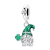 St. Patrick’s Day Shamrock Leprechaun Charm Bead Pendant