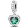 Sterling Silver Small Fresh Four Leaf Clover Series Charms Bead
