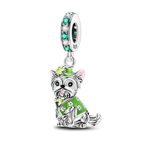 St. Patrick’s Day Ireland Shamrock Leprechaun Charm Bead