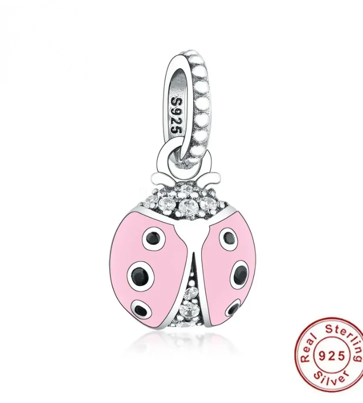 925 Silver Irish Shamrock Clover Faith Bead