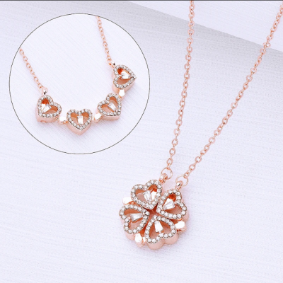 316L Stainless Steel Magnetic Pendant Necklace