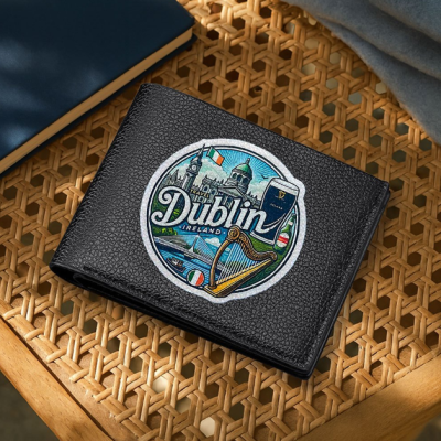 Dublin Ireland Heritage Folding Wallet