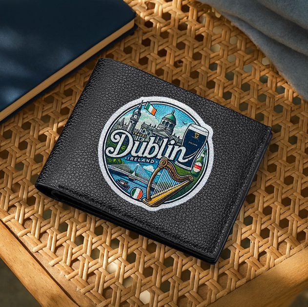 Dublin Ireland Heritage Folding Wallet Dublin Ireland Heritage Folding Wallet