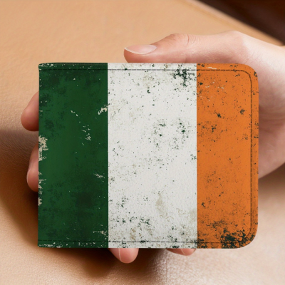 Ireland Heritage Tri-Color Bifold Wallet