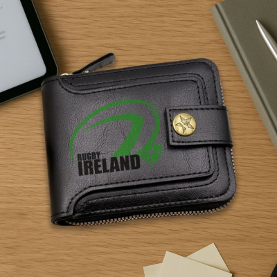 Ireland Rugby Heritage Zip Wallet