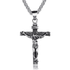 Jesus Cross Stainless Steel Necklace