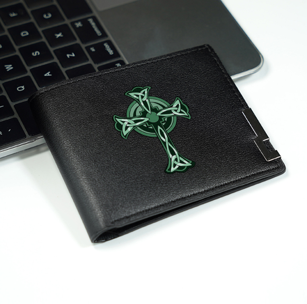 Men’s Celtic Cross Bifold Wallet Men’s Celtic Cross Bifold Wallet