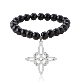 Stainless Steel Celtic Knot Infinity Necklace