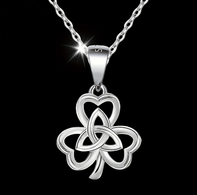 Sterling Silver Clover Pendant Necklace Sterling Silver Clover Pendant Necklace