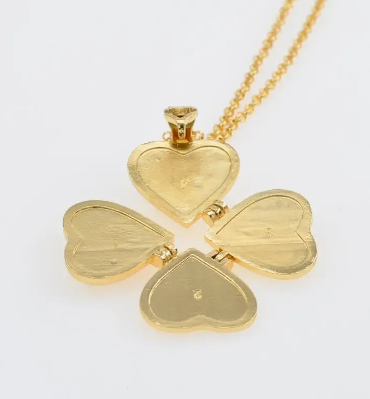 Vintage Heart Locket Necklace