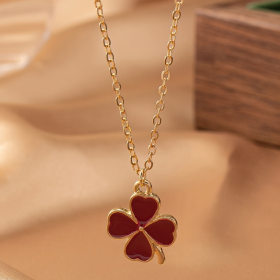 Women’s Four-Leaf Clover Necklace
