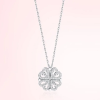 Women’s Zircon Four-Leaf Clover Necklace