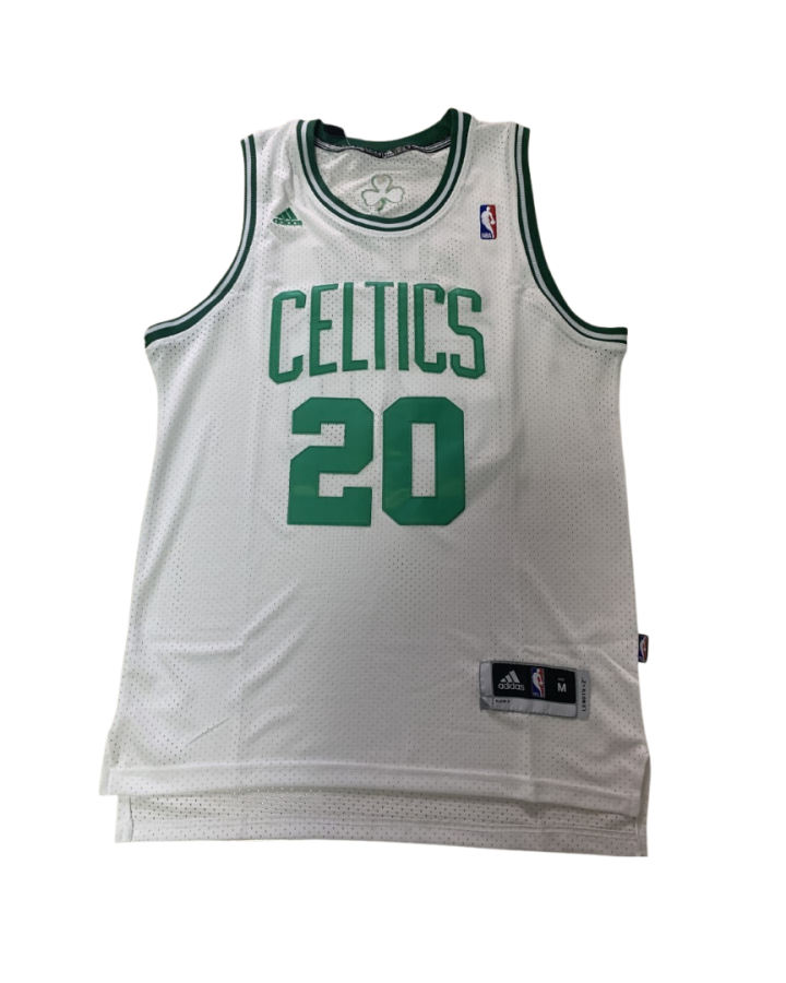 Boston Celtics Adidas NBA Authentic 2024-25 White Jersey #20