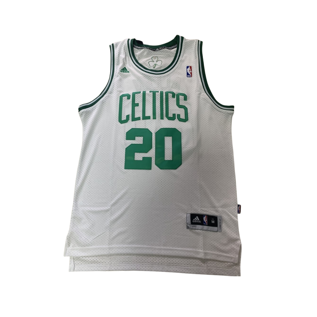 Boston Celtics Adidas NBA Authentic 2024-25 White Jersey #20 Boston Celtics Adidas NBA Authentic 2024-25 White Jersey #20