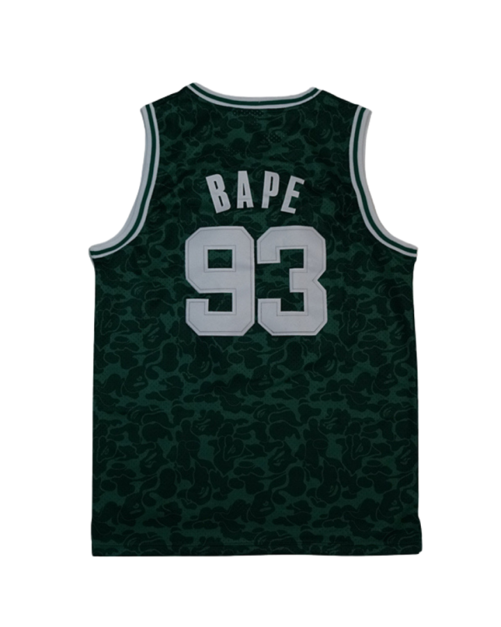 Boston Celtics BAPE Camo Limited Edition 2022-2023 Green Jersey #93 (1)