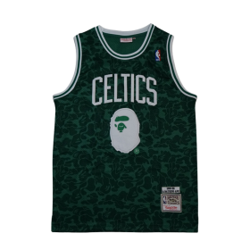 Boston Celtics BAPE Camo Limited Edition 2022-2023 Green Jersey #93