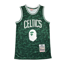 Boston Celtics BAPE x Hardwood Classics 1985-86 Jersey