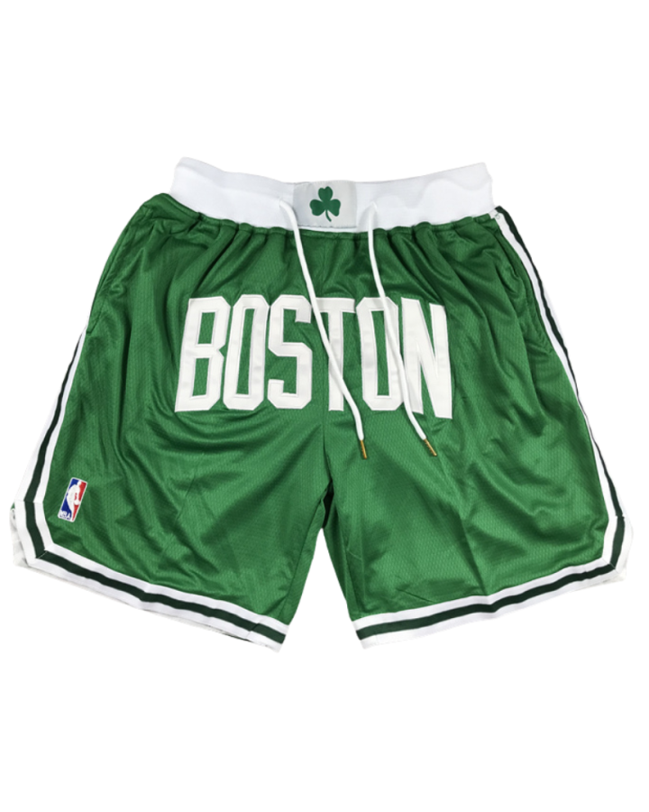 Boston Celtics "BOSTON" Design 2022-2023 Green Shorts
