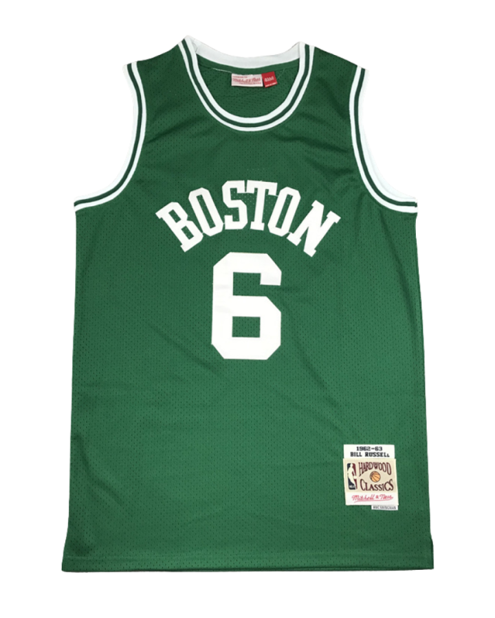 Boston Celtics Bill Russell Classic 1962-63 Jersey #6