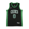 Boston Celtics Black City Edition 2021-22 Green And Black Jersey #0