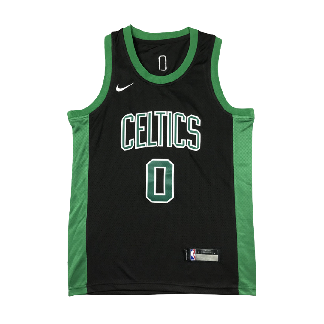 Boston Celtics Black City Edition 2021-22 Green And Black Jersey #0 Boston Celtics Black City Edition 2021-22 Green And Black Jersey #0
