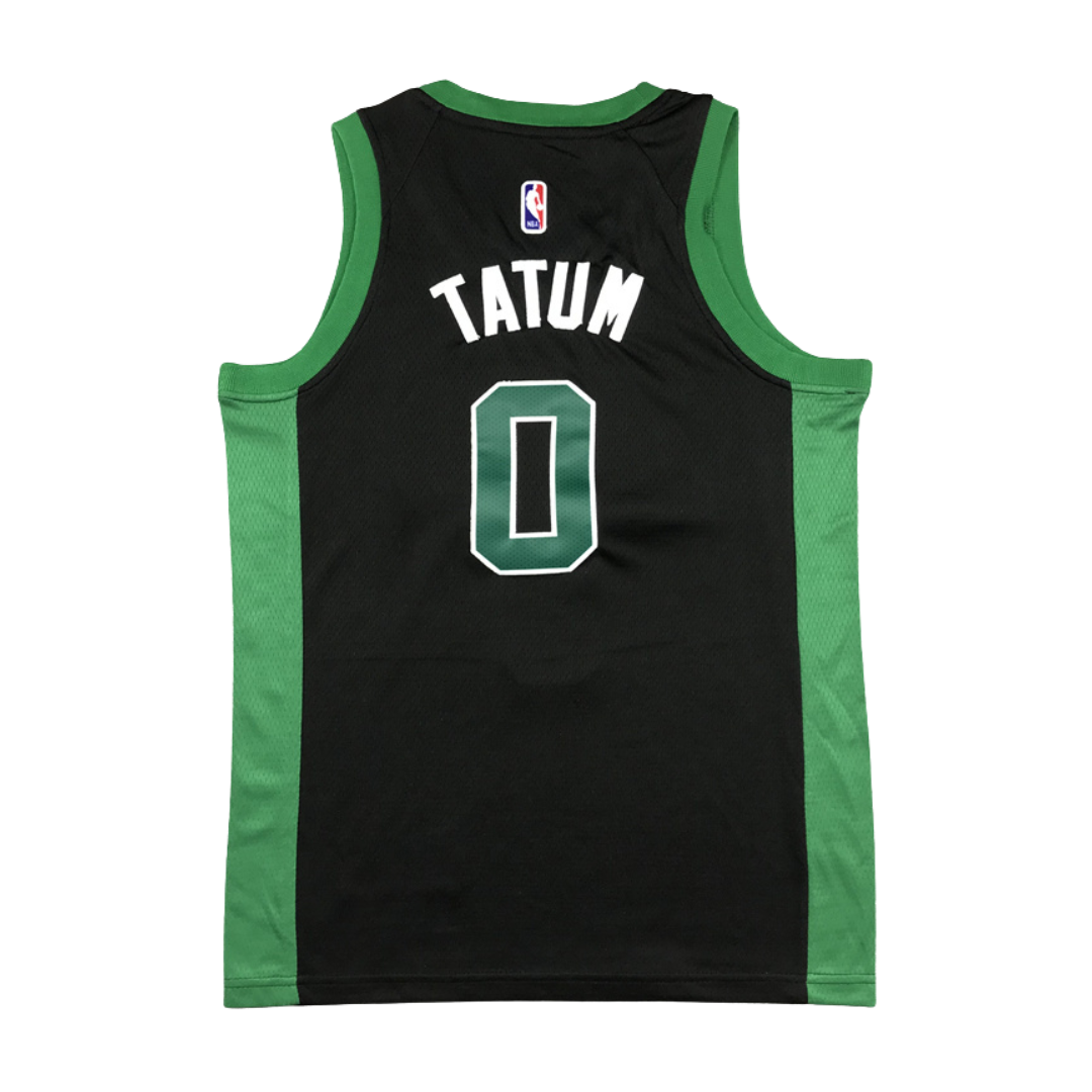 Boston Celtics Black City Edition 2021-22 Green And Black Jersey #0 Boston Celtics Black City Edition 2021-22 Green And Black Jersey #0 (1)