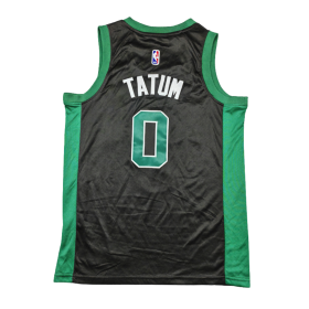 Boston Celtics Black City Nike Edition 2021-22 Green And Black Jersey #0 Boston Celtics Black City Nike Edition 2021-22 Green And Black Jersey #0 (1)
