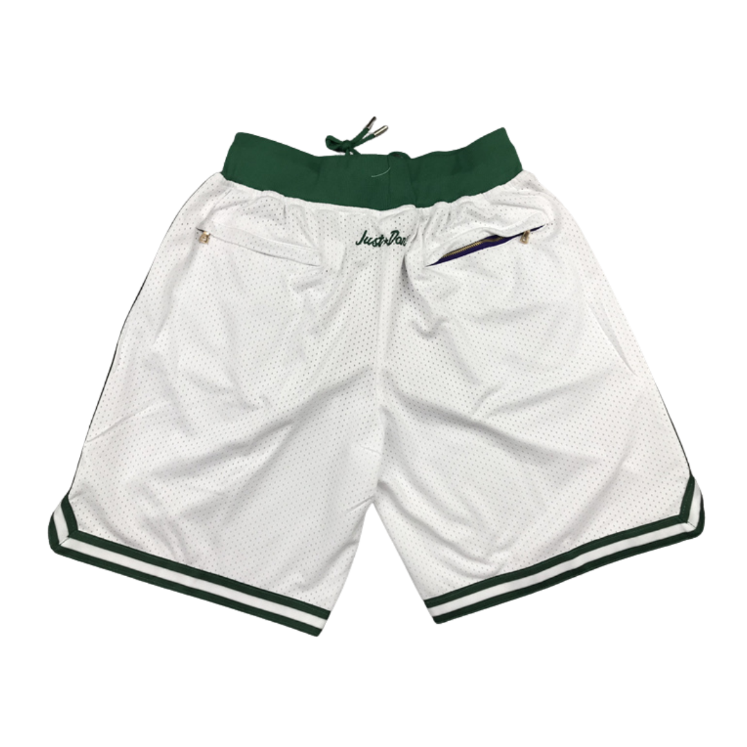 Boston Celtics "CELTICS" Design 2022-2023 White Shorts Boston Celtics CELTICS Design 2022-2023 White Shorts (1)