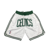 Boston Celtics "CELTICS" Design 2022-2023 White Shorts