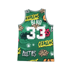 Boston Celtics City Edition 1985-86 Green Jersey #33 Boston Celtics City Edition 1985-86 Green Jersey #33 (3)
