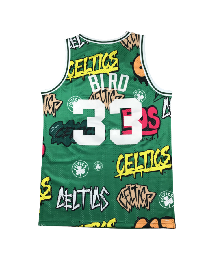 Boston Celtics City Edition 1985-86 Green Jersey #33 (3)