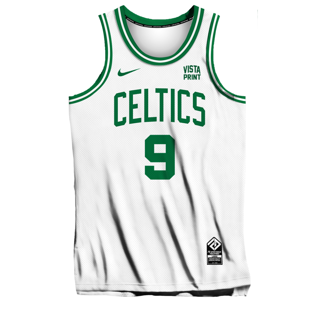 Boston Celtics Fanatics 2021-22 White Jersey #9 Boston Celtics Fanatics 2021-22 White Jersey #9