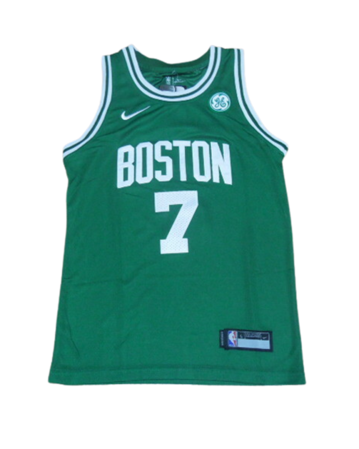 Boston Celtics GE Sponsor Edition Nike 2022-2023 Green Jersey #7