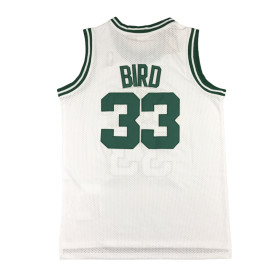 Boston Celtics Hardwood Classics Home Edition 1985-86 White Jersey #33 Boston Celtics Hardwood Classics Home Edition 1985-86 White Jersey #33 (1)