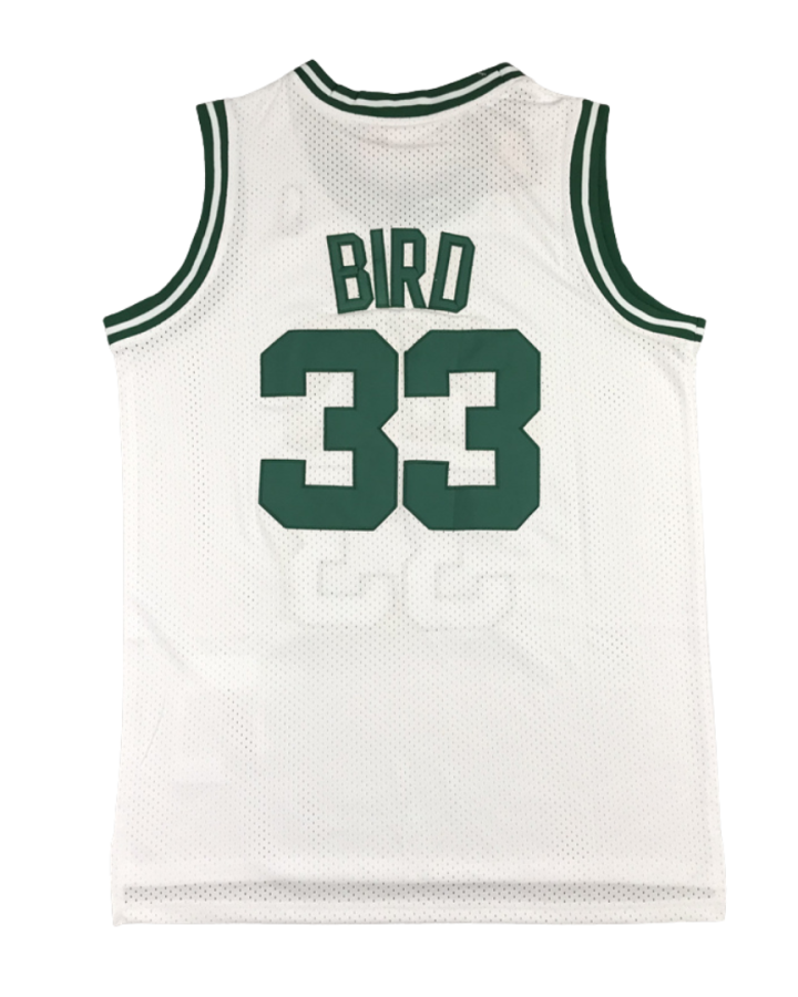 Boston Celtics Hardwood Classics Home Edition 1985-86 White Jersey #33 (1)