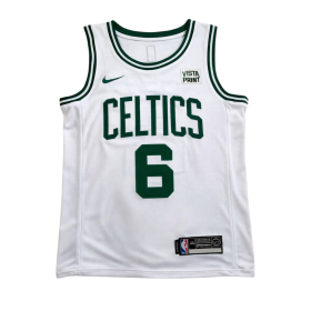 Boston Celtics Home 2022–23 White Jersey #6