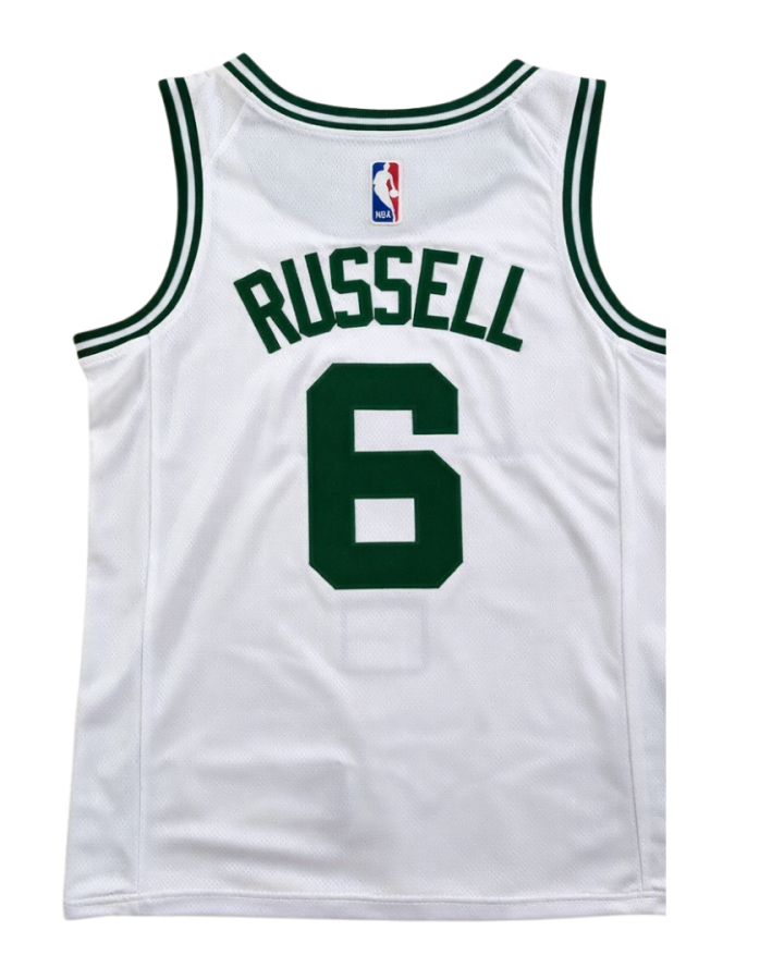 Boston Celtics Home 2022–23 White Jersey #6 (2)