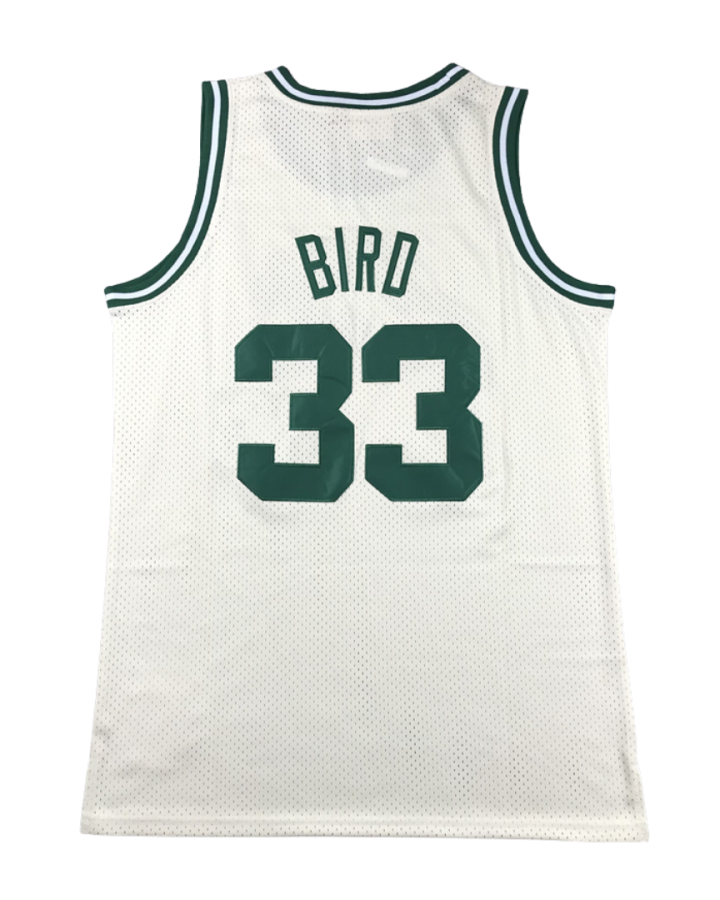 Boston Celtics Home Hardwood Classics 1985-86 White Jersey #33 (2)