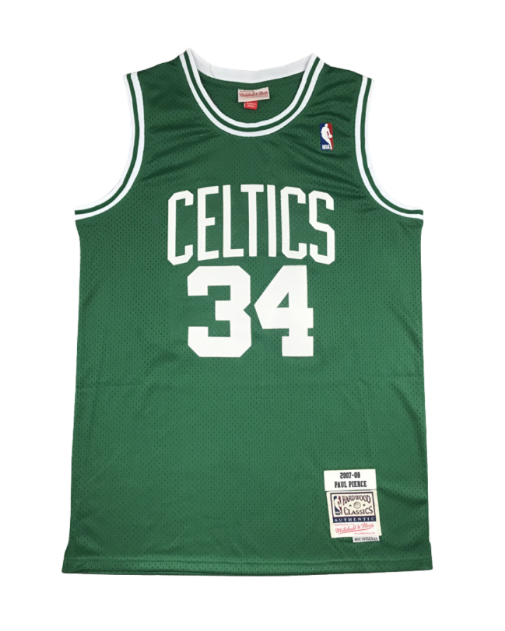 Boston Celtics Home 2007-08 Green Jersey #34