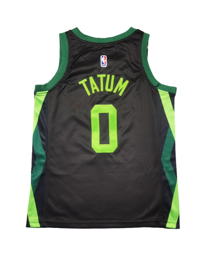 Boston Celtics Jaylen Brown City Edition 2020-21 Black Jersey #0 (1)