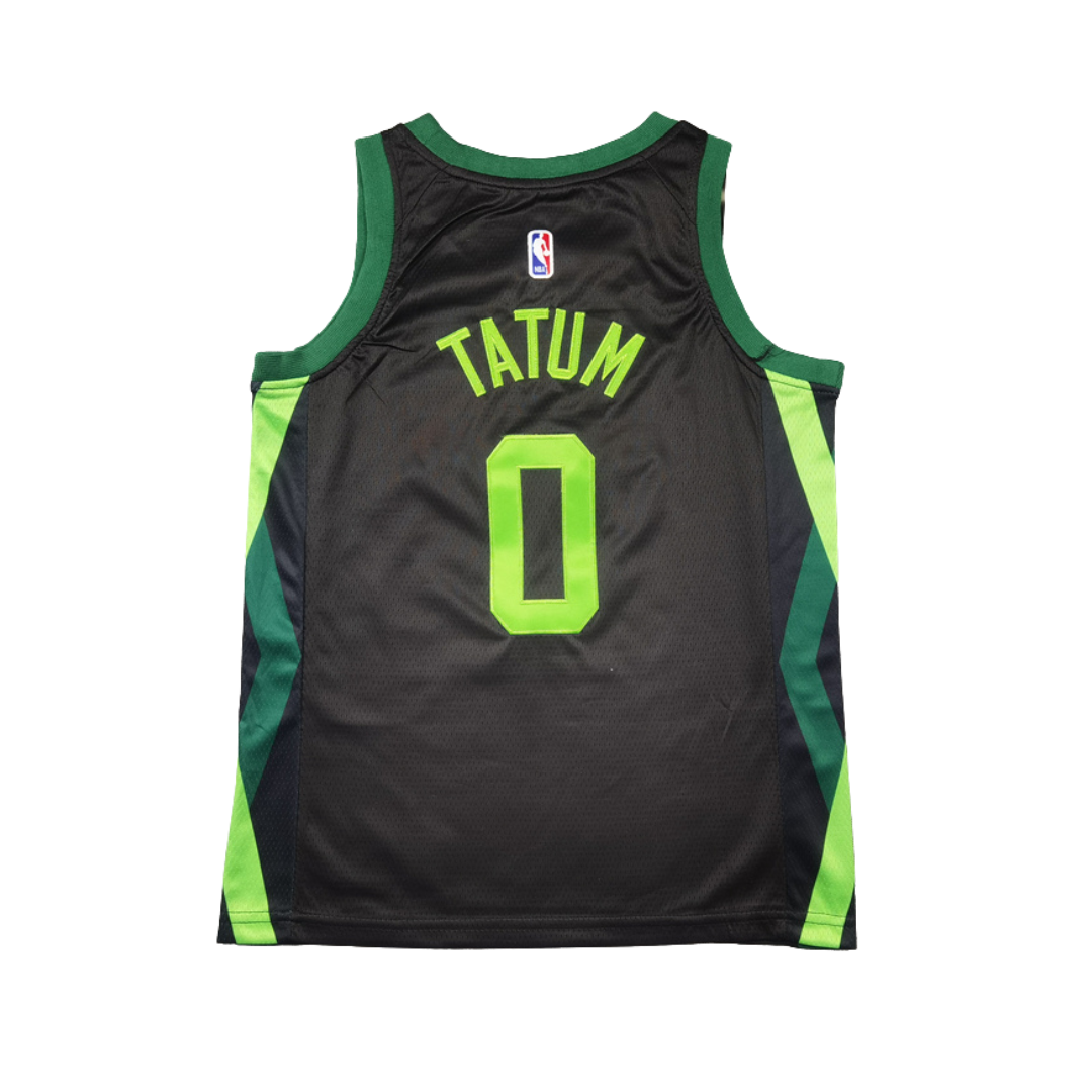 Boston Celtics Jaylen Brown City Edition 2020-21 Black Jersey #0 Boston Celtics Jaylen Brown City Edition 2020-21 Black Jersey #0 (1)