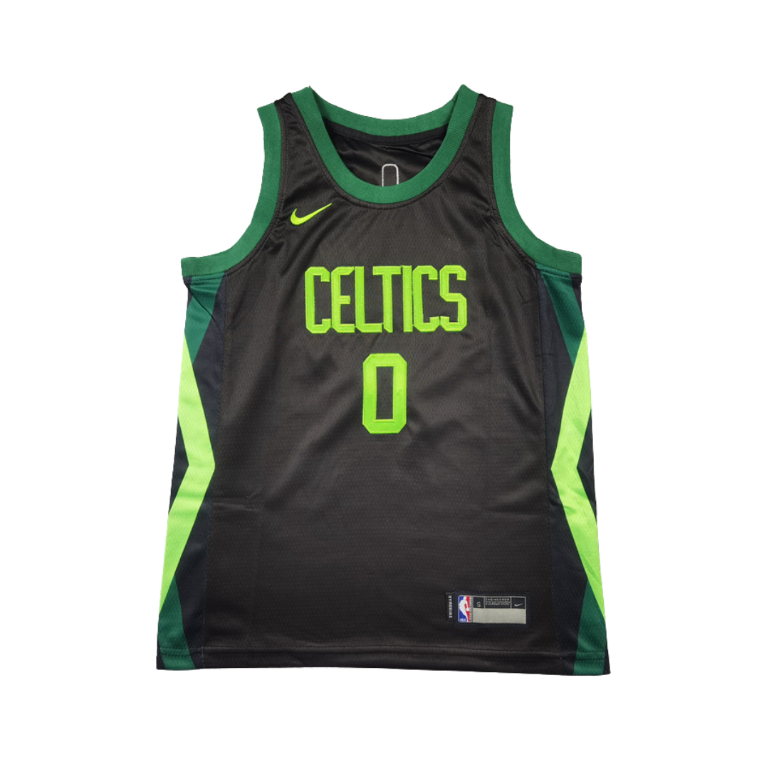 Boston Celtics Jaylen Brown City Edition 2020-21 Black Jersey #0 Boston Celtics Jaylen Brown City Edition 2020-21 Black Jersey #0