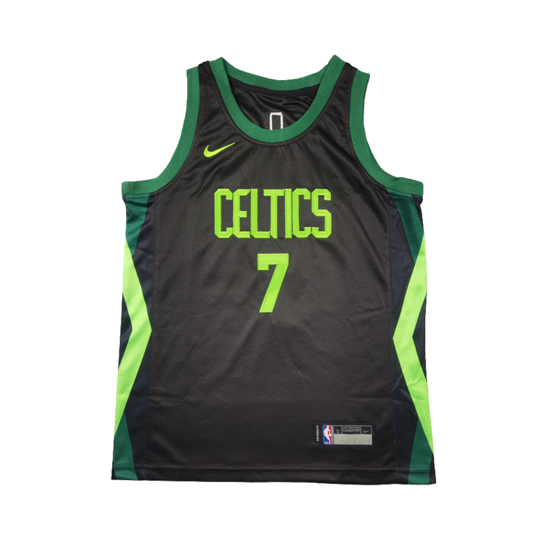 Boston Celtics Jaylen Brown City Edition 2020-21 Black Jersey #7 Boston Celtics Jaylen Brown City Edition 2020-21 Black Jersey #7