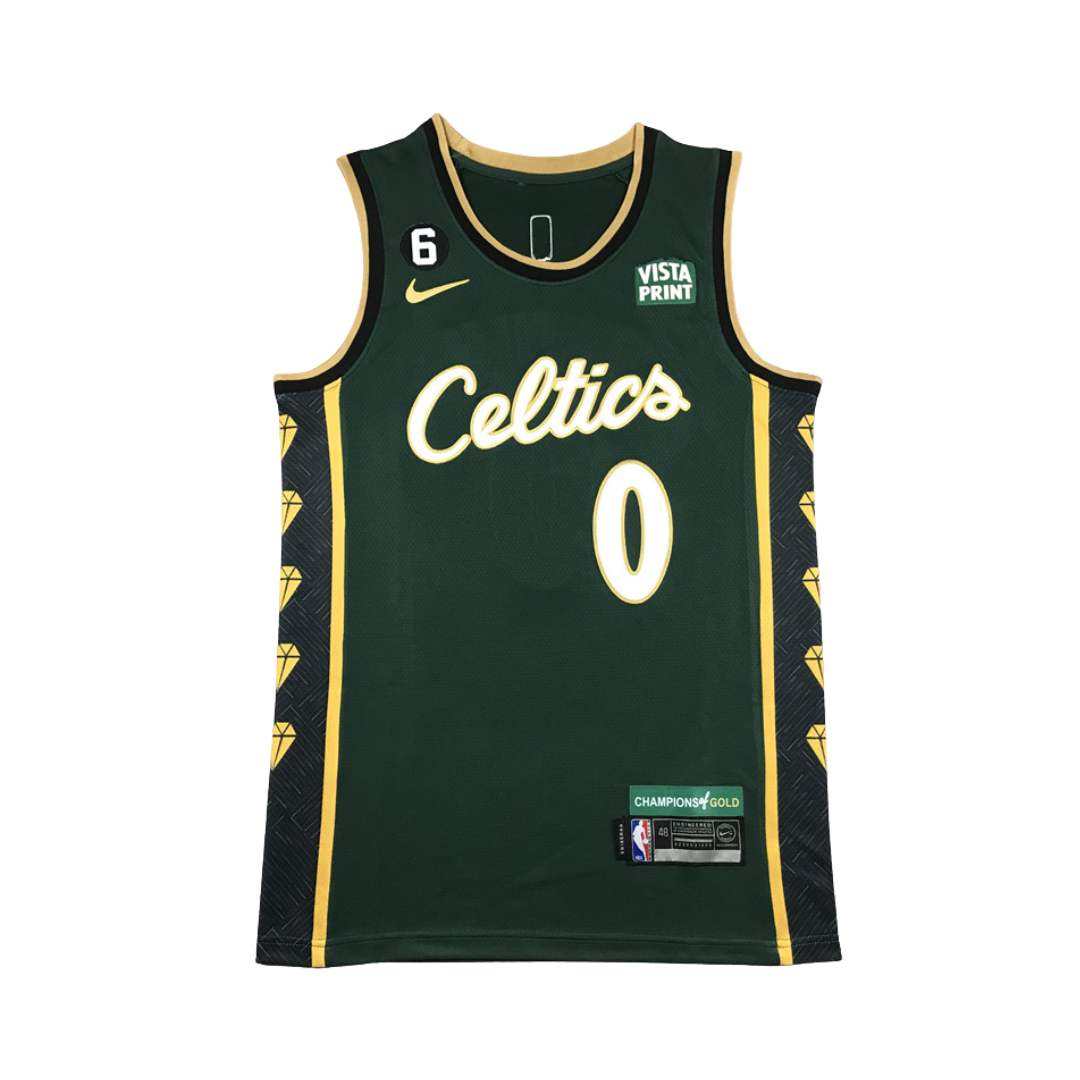 Boston Celtics Jaylen Brown City Edition 2023-24 Green Jersey #0 Boston Celtics Jaylen Brown City Edition 2023-24 Green Jersey #0