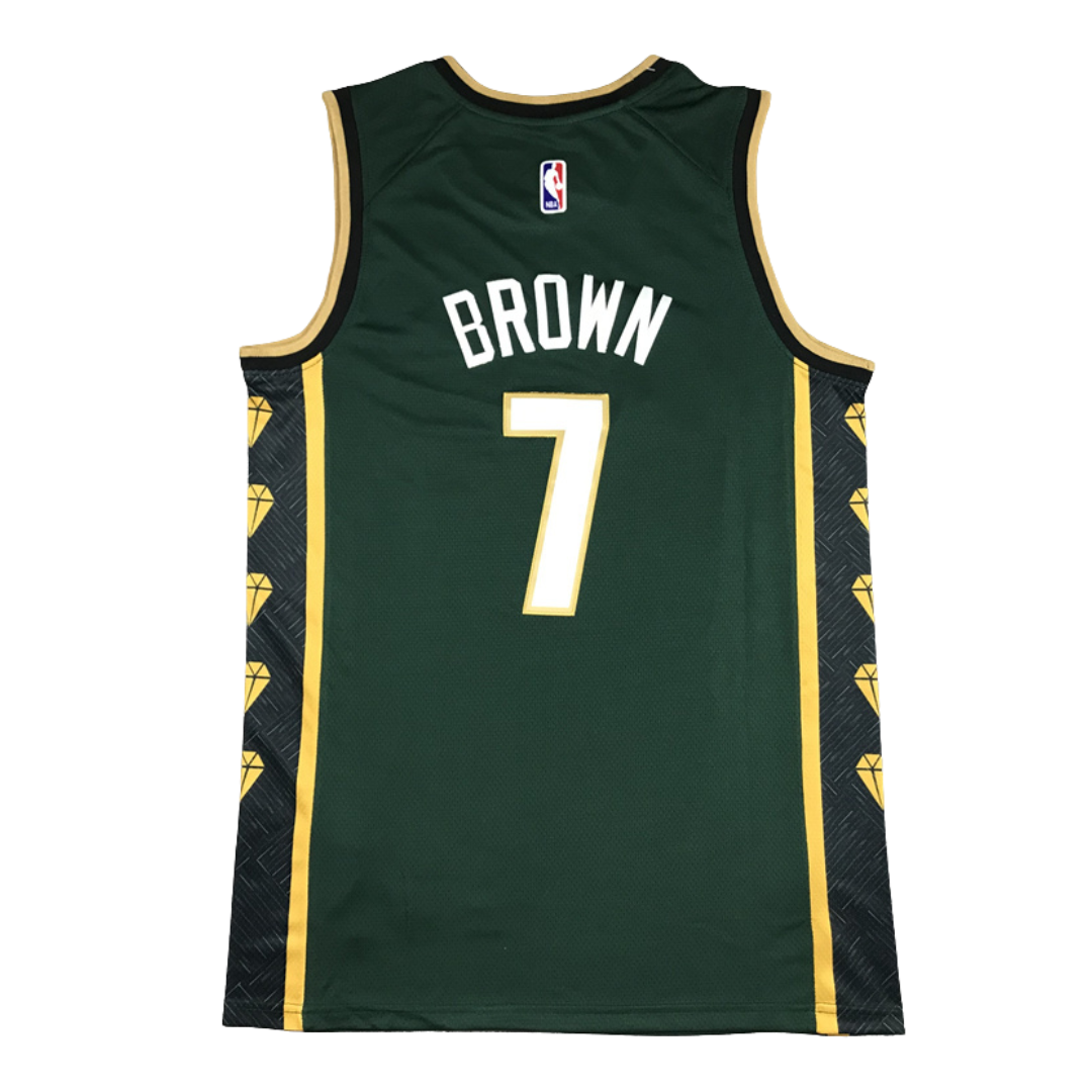 Boston Celtics Jaylen Brown City Edition 2023-24 Green Jersey #7 Boston Celtics Jaylen Brown City Edition 2023-24 Green Jersey #7