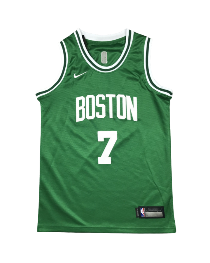 Boston Celtics Jaylen Brown Icon Edition 2020-21 Green Jersey #7