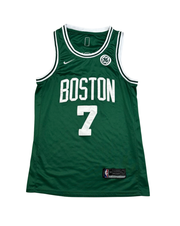 Boston Celtics Jaylen Brown Nike 2018-19 Green Jersey #7