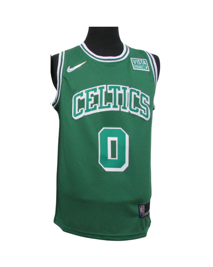 Boston Celtics Jayson Tatum 2023-24 Green Jersey #0